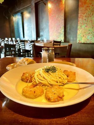 Paesanos signature dishes Shrimp PaesanoLasagnaOsso Buco